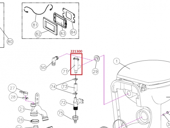 Marine Elegance Vacuum Breaker Assembly