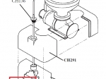 Crown Head Siphon Check Valve