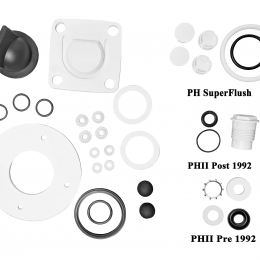 UNIVERSAL REPAIR KIT FOR PH/PHII,  PH SUPERFLUSH AND PH POWERFLUSH